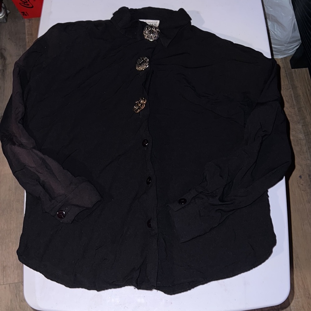 Mirrors Vintage Button Down, size 6, made in USA, AS IS